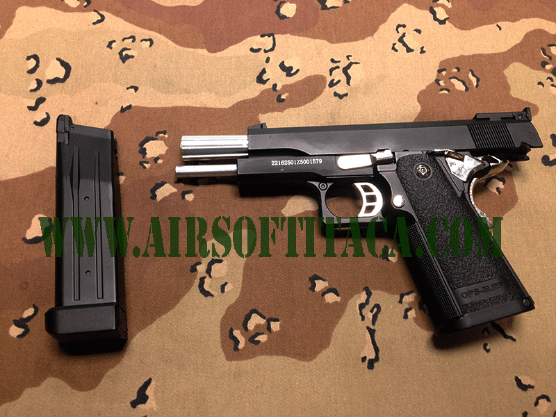 Golden Eagle Tipo Hi-Capa 5.1 - METAL - Pistola muelle - 6mm - Tienda de  Airsoft